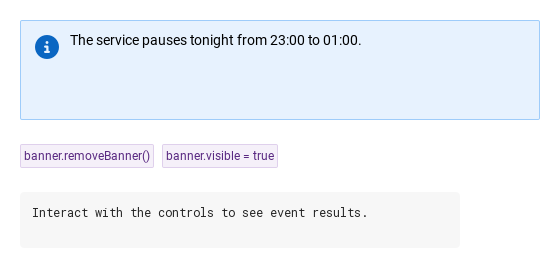 removeBanner · Default