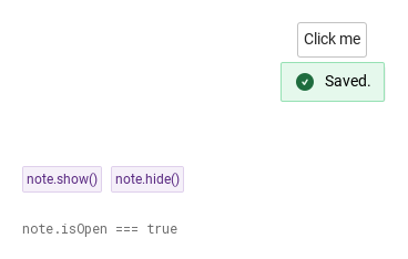 show · hide · Opened