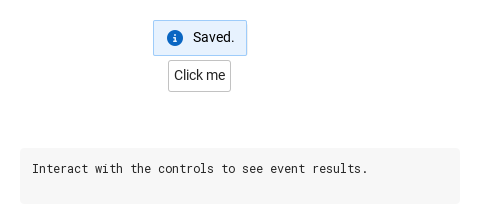 Feedback above the field · Opened