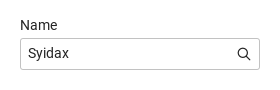 Search and clear · Result