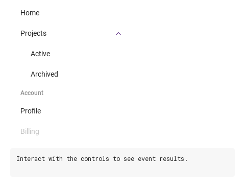 Active navigation route · Result