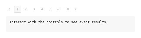 Disabled pagination · Result