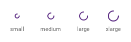 size · Default