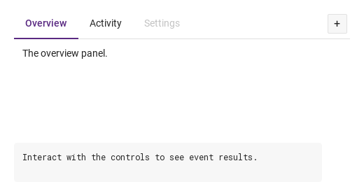 Add tab action · Result