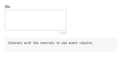 changed · focused · blured · Default