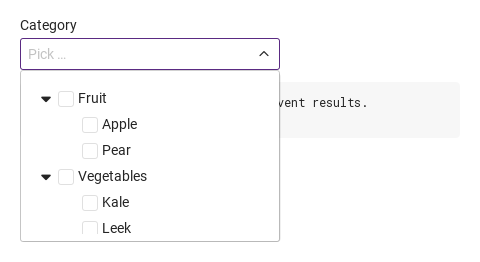 Select multiple nodes · Opened